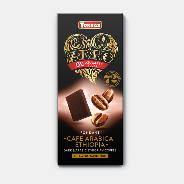 Zero Hořká čokoláda 72% s Kavou Arabica 