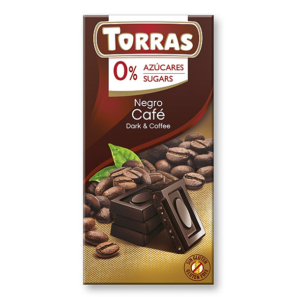 Hořká čokoláda s kavou